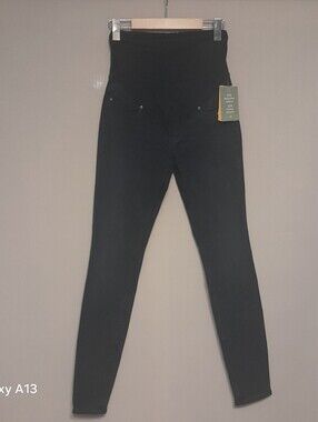 H&M Black Super Skinny Maternity Jeans